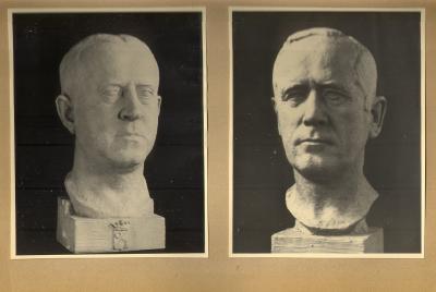 Kammarherren och Generalkonsuln Fredrik Adelborg  (1932)          Rektor Sven Ohlon  (1944)